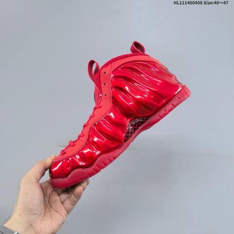 Nike Air Foamposite One Red Black EU 40-47 Basketball Shoe - Men's (BS-60900)