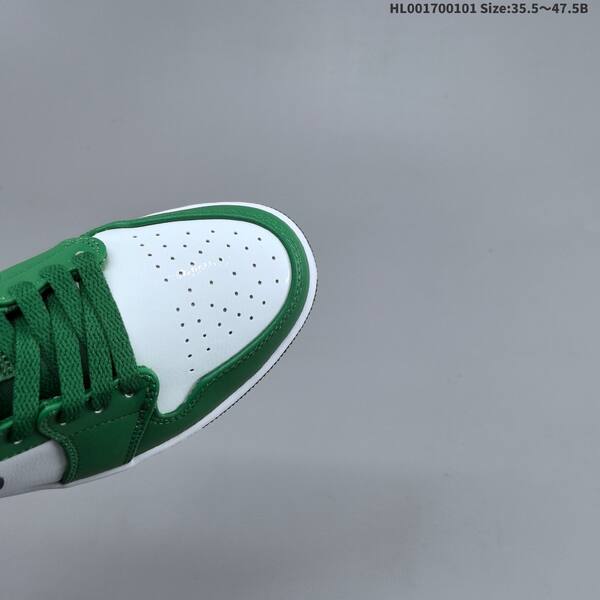 Jordan Air Jordan 1 Low Pine Green White Black 35 5 47 5 casual lifestyle