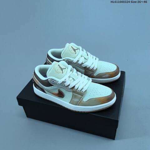 Air Jordan 1 Low SE Multi-Color Distressed AIR JORDAN 1 Aj1 1 Jo Lifestyle (BS-66450)