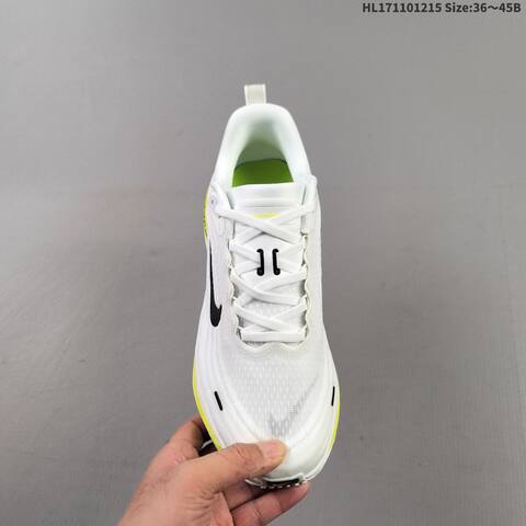 Nike Vomero 18 HV8154 103 White Black Neon Yellow Green EU 36-45 Running Shoe - Unisex (BS-62667)