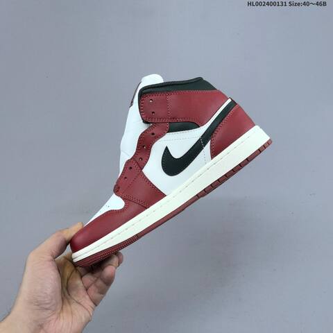 Air Jordan 1 Mid Hemp Sail AIR JORDAN 1 Aj1 Lifestyle (BS-66746)