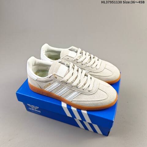 Adidas Handball Spezial Black Dark Grey Brown White Gum EU 36-45 Skate Shoe - Unisex (BS-65395)
