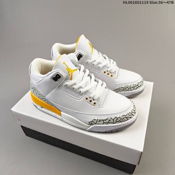 Jordan Air Jordan 3 Retro white/red EU 36-47 basketball