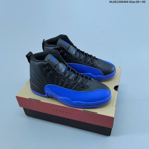 Air Jordan 12 Retro Game Royal AIR JORDAN 12 Aj12 Lifestyle (BS-66327)