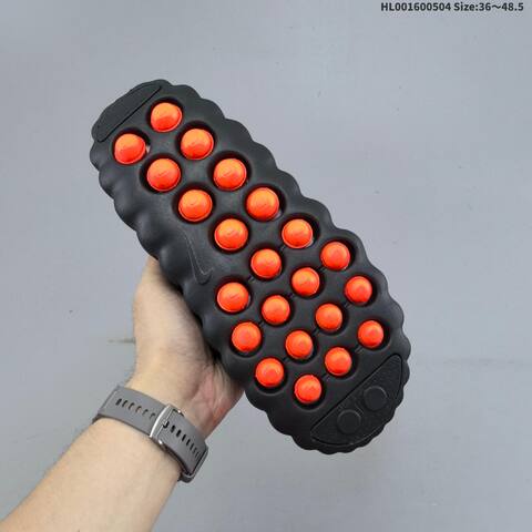 Nike Mind 001 Black Silver Orange EU 36-48 5 Slides - Unisex (BS-60532)
