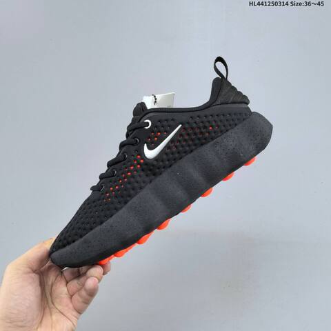 Nike 002 HQ4308 003 Black Silver Orange EU 36 45 Running Shoe EU 36-45 - Unisex (BS-61322)