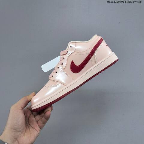 Air Jordan 1 Low Valentine s Day AIR JORDAN 1 Aj1 Lifestyle (BS-66335)