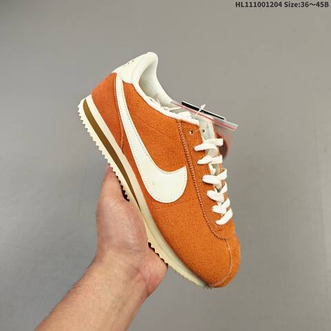 Nike Classic Cortez Orange White Sail Brown EU 36-45 Sneaker - Unisex (BS-62838)