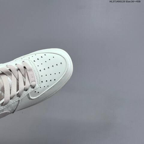 Nike Air Force 1 Low Off White Light Pink Light Blue Dark Brown EU 36-45 Sneaker - Unisex (BS-61669)