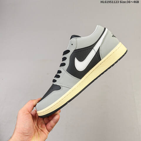 Air Jordan 1 Low Light Smoke Grey AIR JORDAN 1 Aj1 Lifestyle (BS-67721)