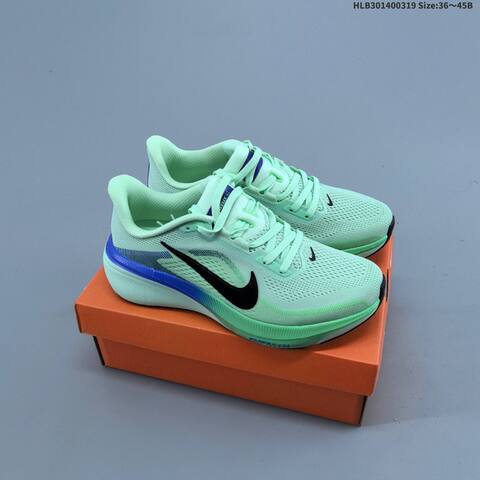 Nike Air Zoom Pegasus 42 Grey Black Mint Purple White EU 36-45 Running Shoe - Unisex (BS-61235)