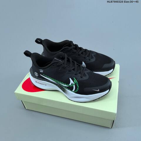Nike Pegasus ZoomX Plus CK4318-018 Black White Blue EU 36-45 Running Shoe - Unisex (BS-61079)