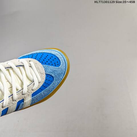 Adidas Bad Bunny x Gazelle Indoor Blue White Grey Gum EU 35-45 Skate Shoe - Unisex (BS-65402)