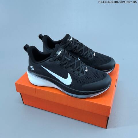 Nike Air Zoom Pegasus 42 Light Grey Black White EU 40-45 Running Shoe - Men's (BS-62205)
