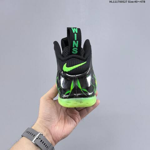 Nike Air Foamposite One ParaNorman Black Neon Green EU 40-47 Basketball Shoe - Men's (BS-60080)