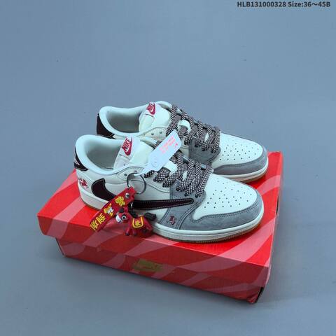 Nike Air Jordan 1 x Travis Scott AIR JORDAN DIY Lifestyle (BS-66419)