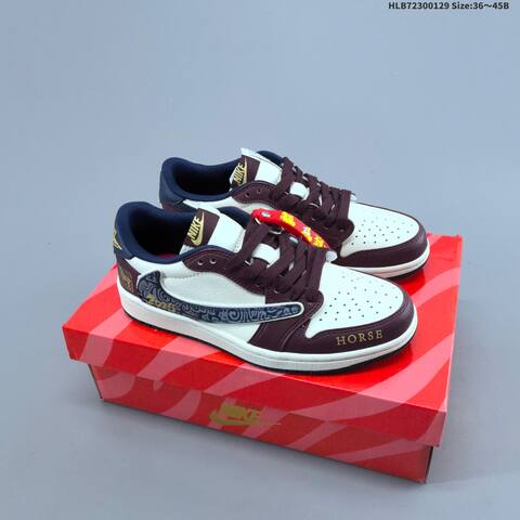 Nike Air Jordan 1 x Travis Scott AIR JORDAN DIY Lifestyle (BS-66765)