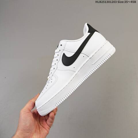 Nike Air Force 1 07 White Black Gold Black White EU 35 45 Sneaker EU 35-45 - Unisex (BS-62860)