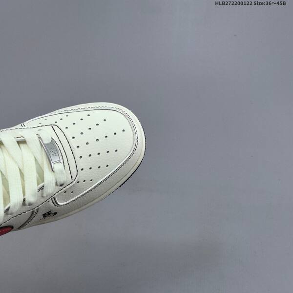 Nike Air Force 1 07 Low off white red black EU 36-45 sneaker