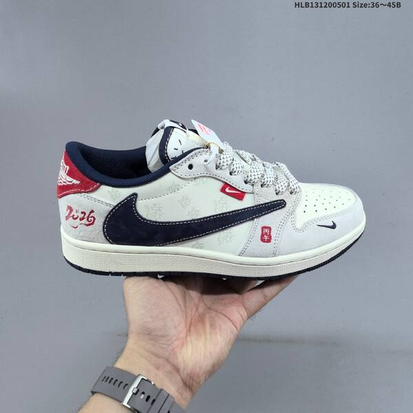 Jordan Air Jordan 1 Low Sail/Light Grey/Navy/Red EU 36-45 basketball