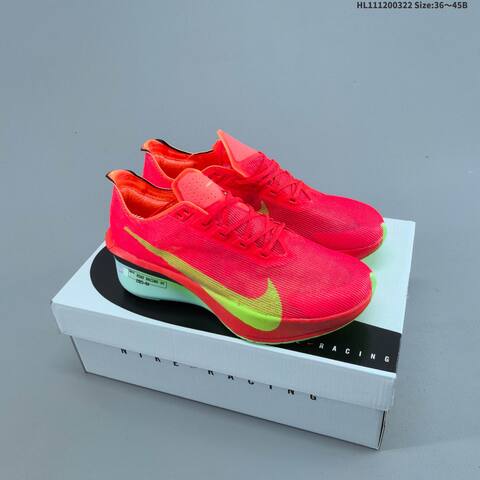 Nike ZoomX Vaporfly NEXT 4 HF6412-100 White Black Green Pink EU 36-45 Running Shoe - Unisex (BS-61180)