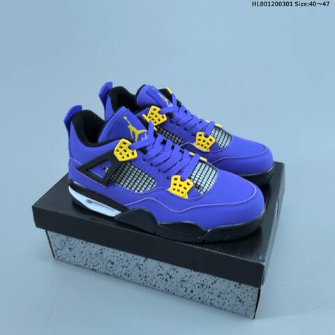 Air Jordan 4 Retro OG Imperial Purple Replica AIR JORDAN 4 Aj4 Lifestyle (BS-66643)