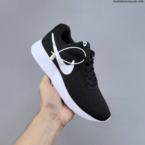 Nike Tanjun Black White EU 36-45 Running Shoe - Unisex (BS-61312)