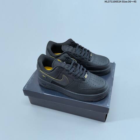 Nike Air Force 1 07 Light Grey Black White EU 36-45 Sneaker - Unisex (BS-60163)