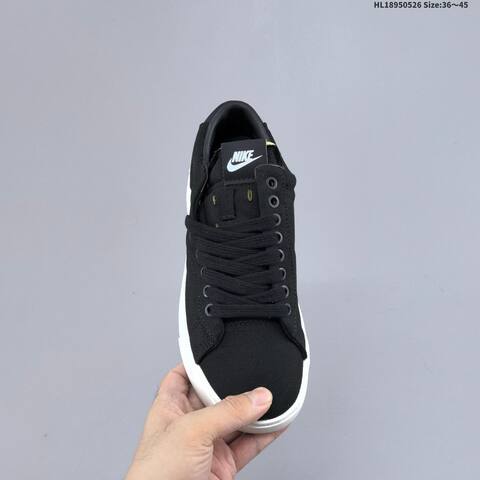 Nike Book Blazer Low Black Sail Yellow EU 36-45 Skate Shoe - Unisex (BS-60118)