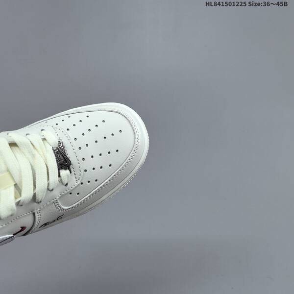 Nike Air Force 1 07 LV8 IQ1119 011 off white white dark red EU 36 45 sneaker EU 36-45