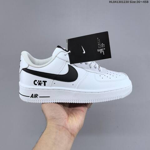 Nike Air Force 1 07 LX White Black EU 36-45 Sneaker - Unisex (BS-62327)