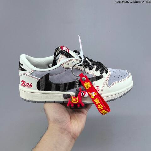 Nike Air Jordan 1 x Travis Scott AIR JORDAN DIY Lifestyle (BS-66713)