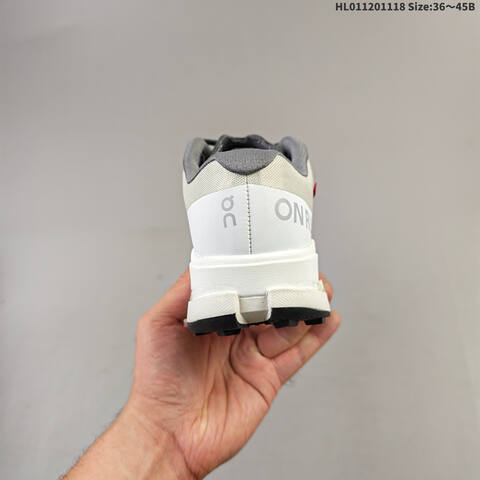 On Running Cloudultra 3 White Gray Off White Black EU 36-45 Trail Shoe Trail Running Sneakers - Unisex (BS-69805)