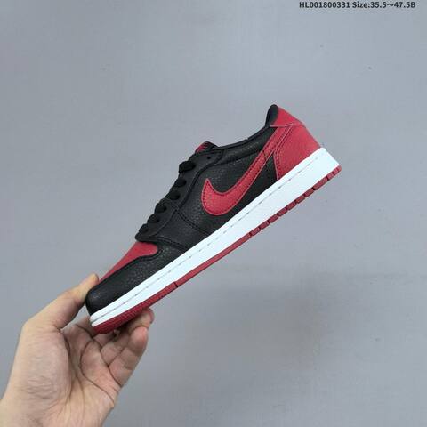 Air Jordan 1 Low OG Banned X AIR JORDAN 1 Aj1 Lifestyle (BS-66392)