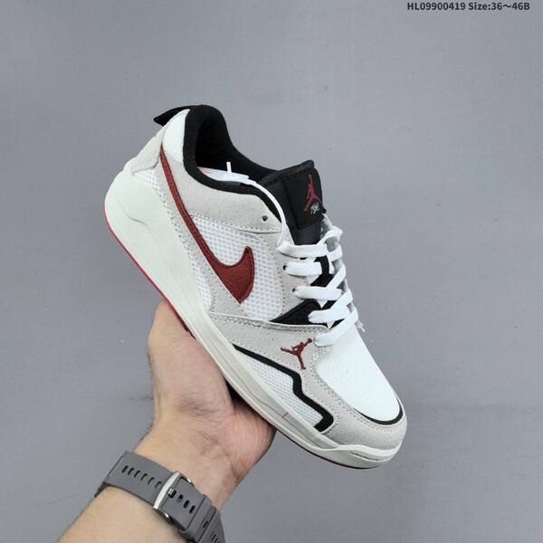 Jordan CMFT Era White/Light Grey/Burgundy/Black EU 36-46 casual