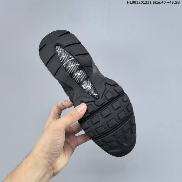 Nike Air Max 95 Big Bubble triple black EU 40-48 5 running shoe