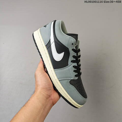 Air Jordan 1 Low Light Smoke Grey AIR JORDAN 1 Aj1 Lifestyle (BS-67797)