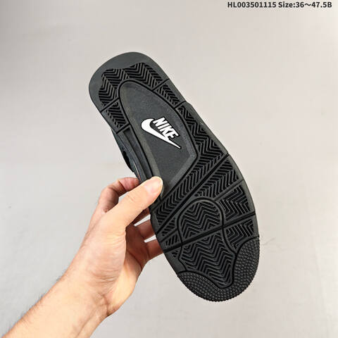 Air Jordan 4 Retro Black Cat Replica AIR JORDAN 4 Aj4 Lifestyle (BS-67808)