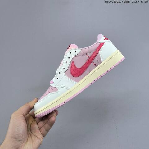 Travis Scott x Air Jordan 1 Low AIR JORDAN 1 Aj1 Lifestyle (BS-66808)