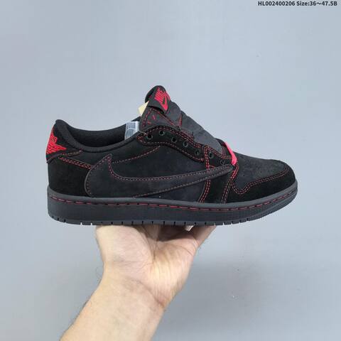 Travis Scott x Air Jordan 1 Low OG AIR JORDAN 1 Aj1 Lifestyle (BS-66677)