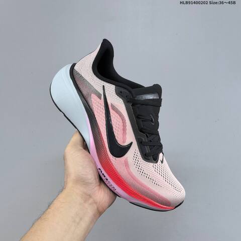Nike Air Zoom Pegasus 42 Flyknit White Black Pink Blue Green EU 36-45 Running Shoe - Unisex (BS-61578)