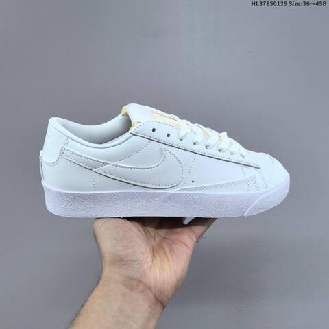 Nike Blazer Low 77 White Black Sail EU 36-45 Skate Shoe - Unisex (BS-61679)