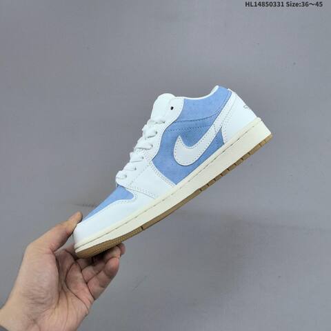 Air Jordan 1 Low Worn Blue AIR JORDAN 1 Aj1 Lifestyle (BS-66374)