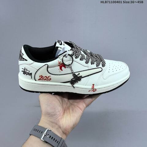 Nike Air Jordan 1 x Travis Scott AIR JORDAN DIY Lifestyle (BS-66362)