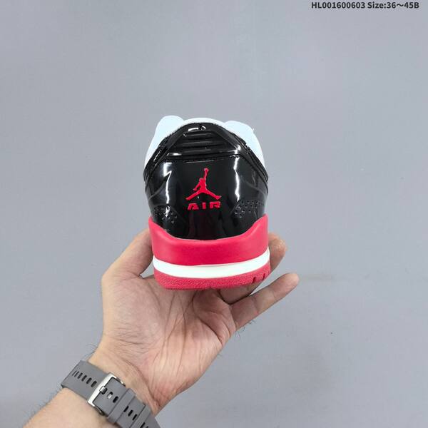 Jordan Air Jordan Ultra Low white/black/red 36~45B basketball