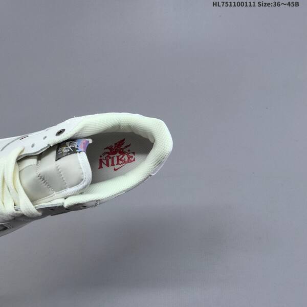 Nike Air Force 1 07 Low off white burgundy silver EU 36-45 sneaker