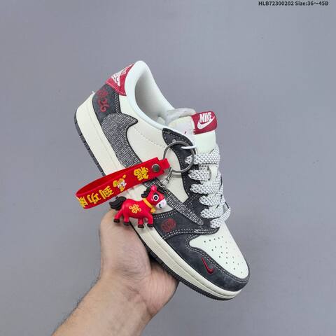 Nike Air Jordan 1 x Travis Scott AIR JORDAN DIY Lifestyle (BS-66715)