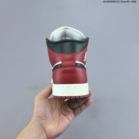 Air Jordan 1 Mid Hemp Sail AIR JORDAN 1 Aj1 Lifestyle (BS-66746)