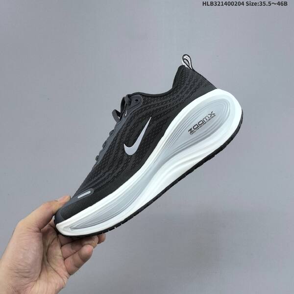 Nike Vomero Plus ReactX Air Zoom white black neon yellow orange dark grey white EU 35 5-46 running shoe
