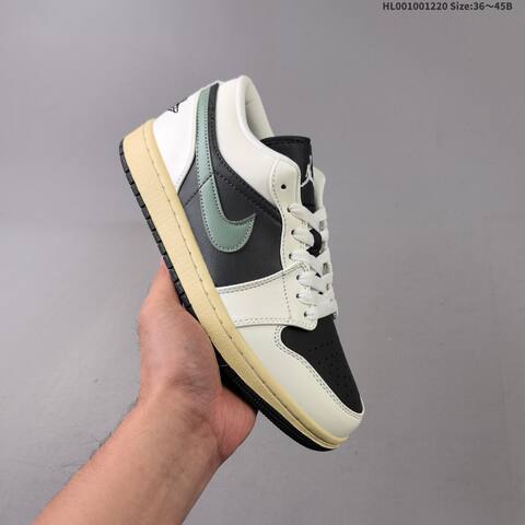 Air Jordan 1 Low WMNS Jade Smoke AIR JORDAN 1 Aj1 Lifestyle (BS-67349)